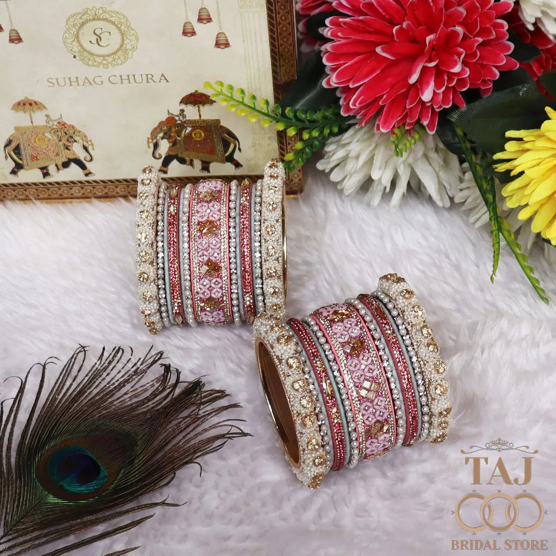 Rajasthani Lac Wedding Chura Set With New Traditional Design