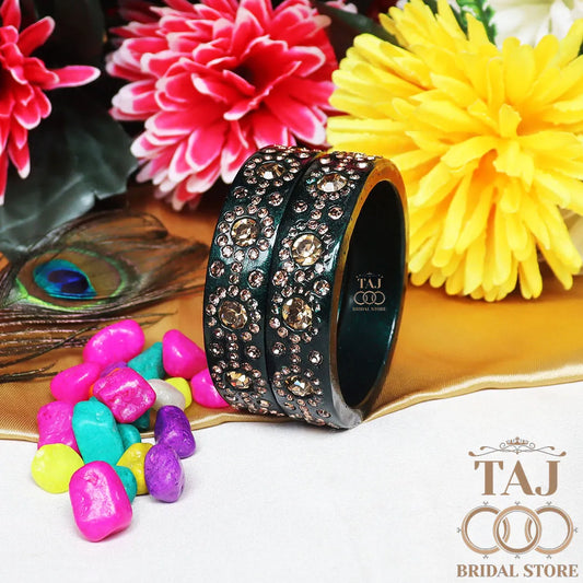 Handmade Rajasthani Kada Bangles (Set of 2)