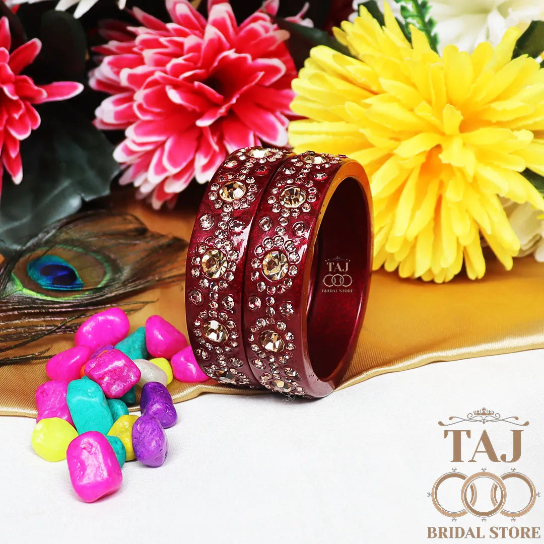 Handmade Rajasthani Kada Bangles (Set of 2)