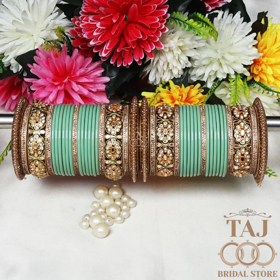 High-Quality Wedding Lac Chura Set for Elegant Look