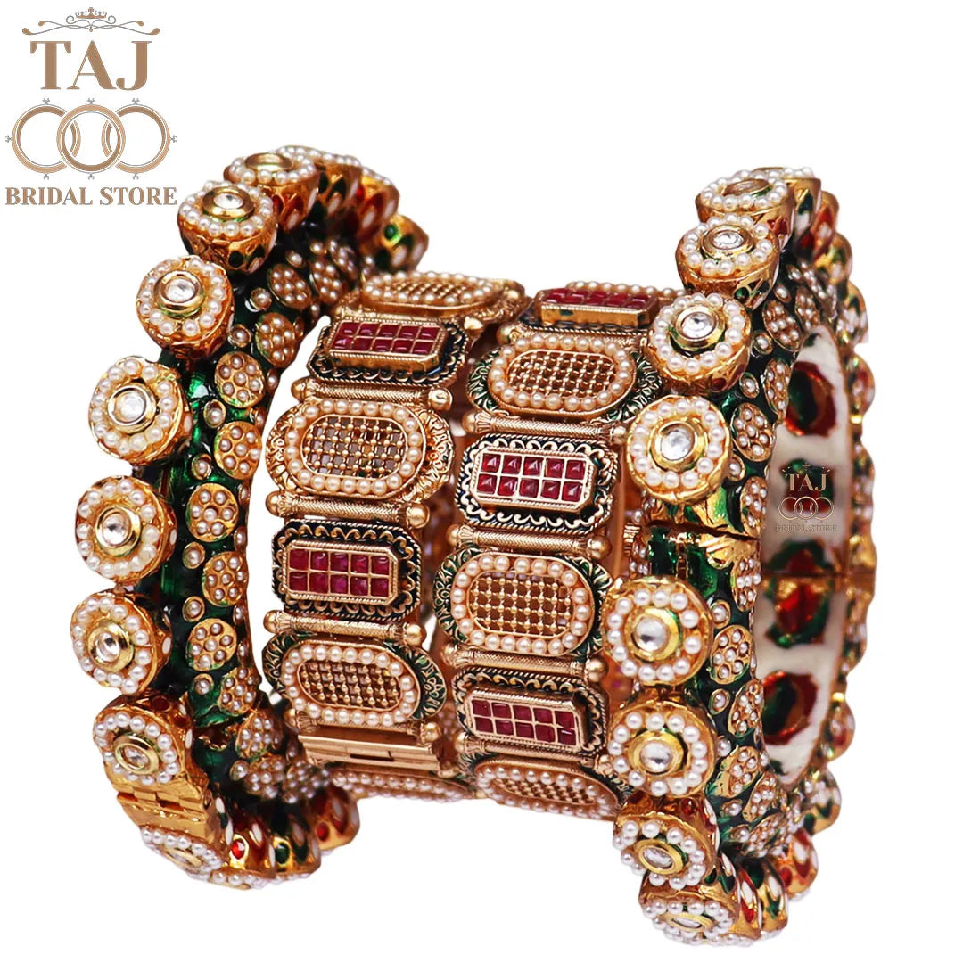 Wedding Bangles Set New Rajwadi Bangles Design For Wedding