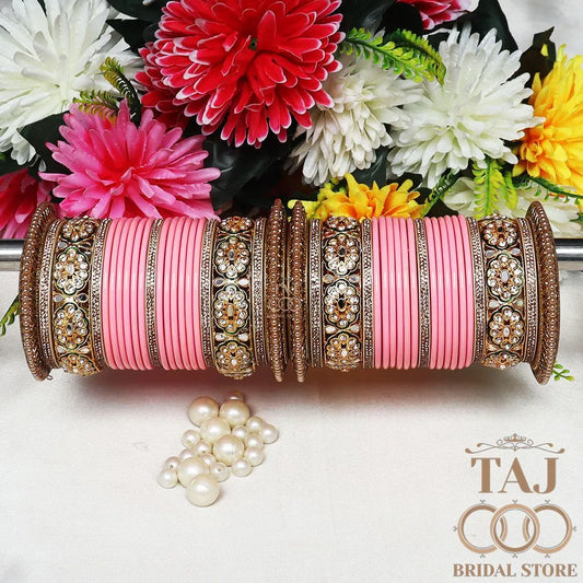 High-Quality Wedding Lac Chura Set for Elegant Look