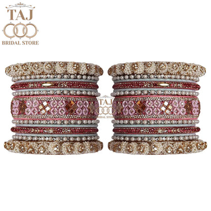 Rajasthani Lac Wedding Chura Set With New Traditional Design