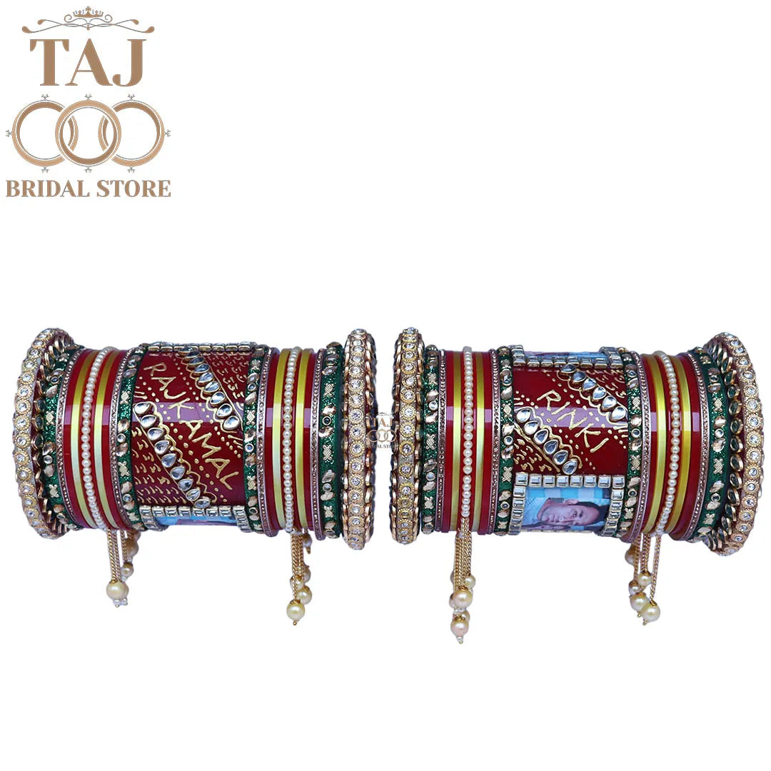 Best Name and Photo Bridal Chuda Taj Bridal Store