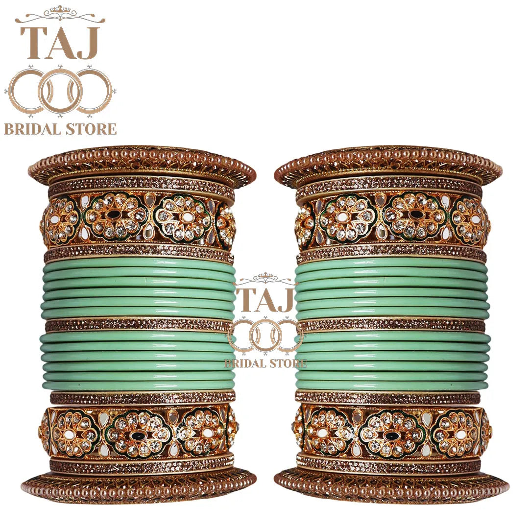 High-Quality Wedding Lac Chura Set for Elegant Look