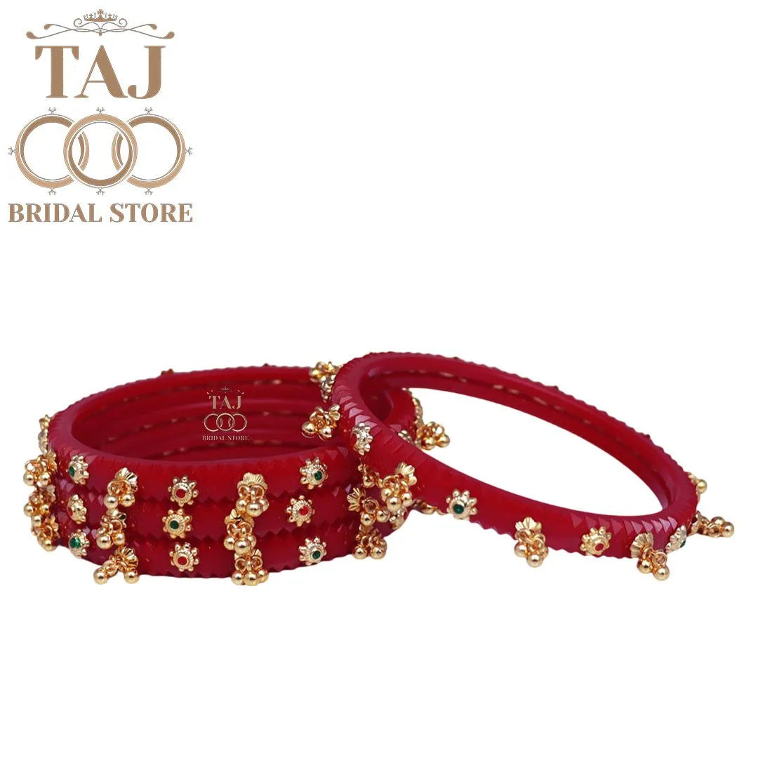 Designer Seep Kada for Girls With Beautiful Latest Design (Pack of 4)