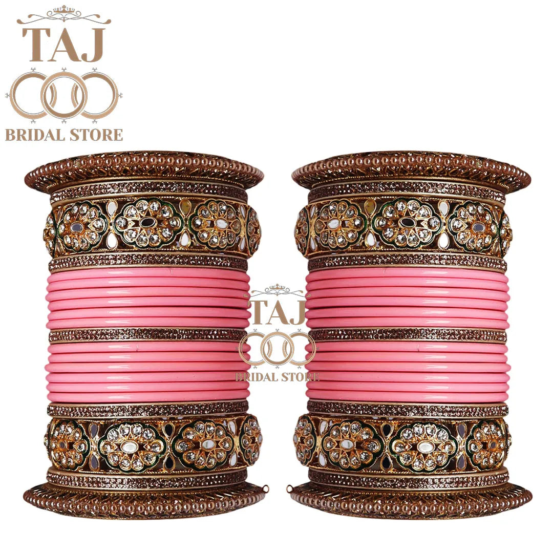 High-Quality Wedding Lac Chura Set for Elegant Look