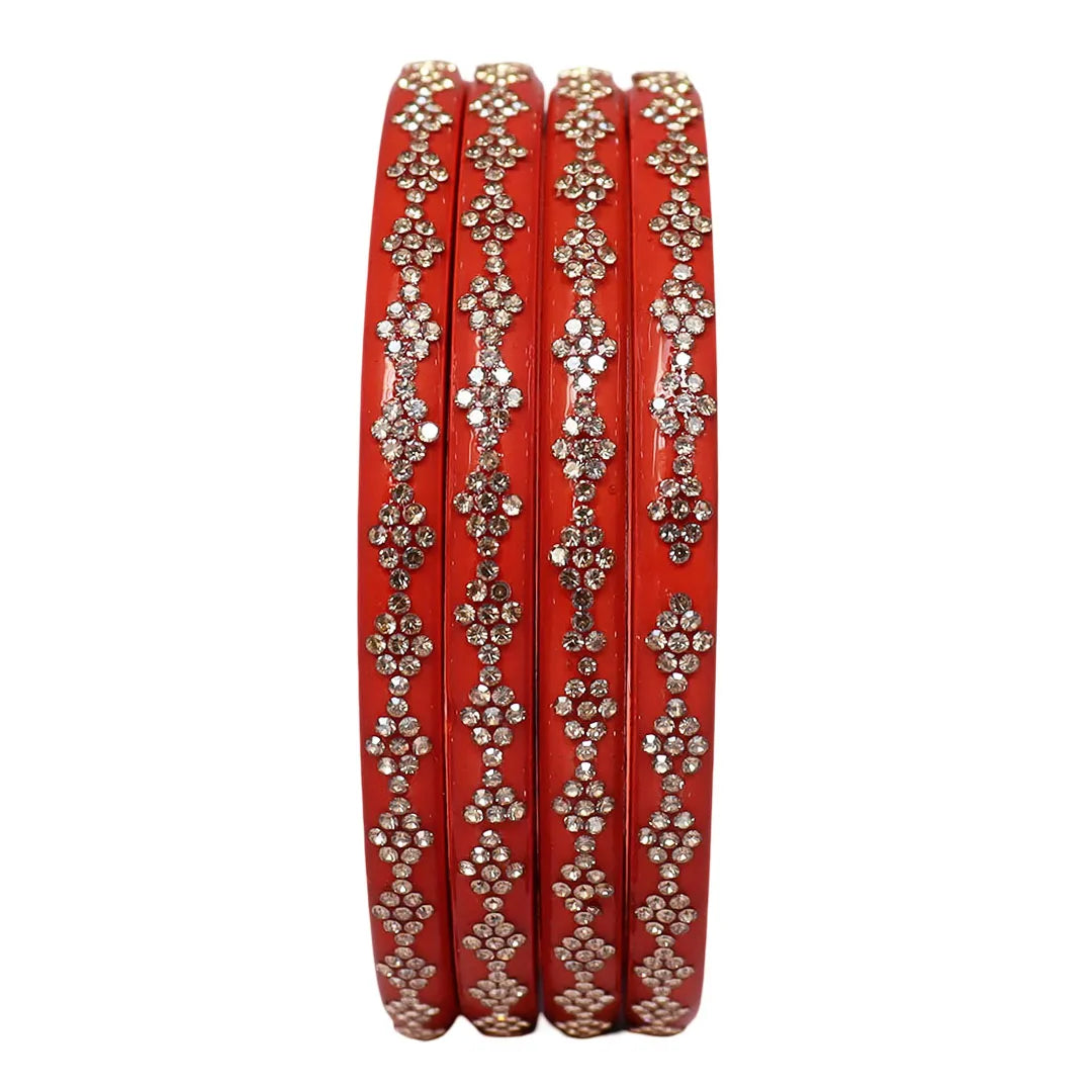 Premium Jaipuri Lac Bangles With Best Traditional Rhinestones Design