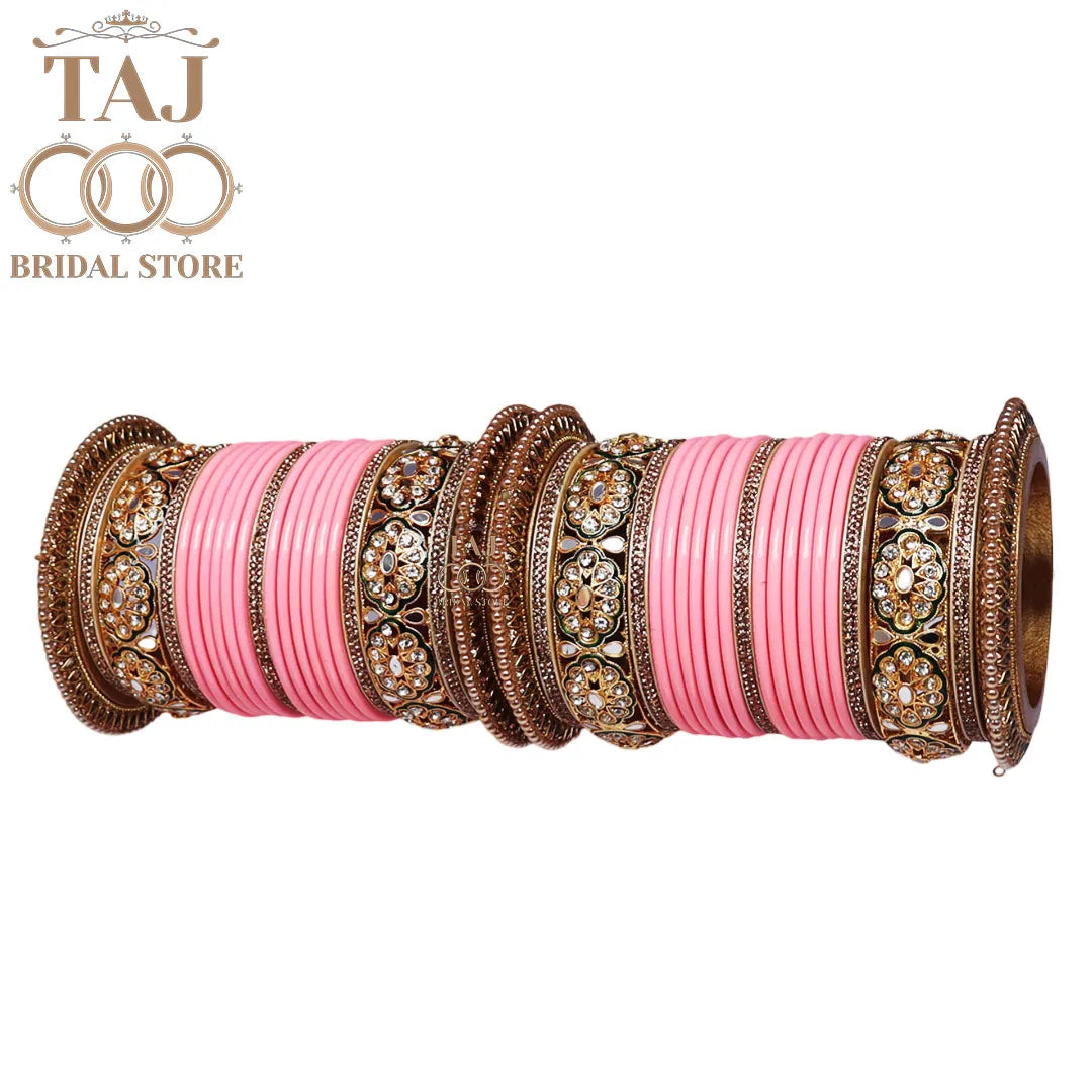 High-Quality Wedding Lac Chura Set for Elegant Look