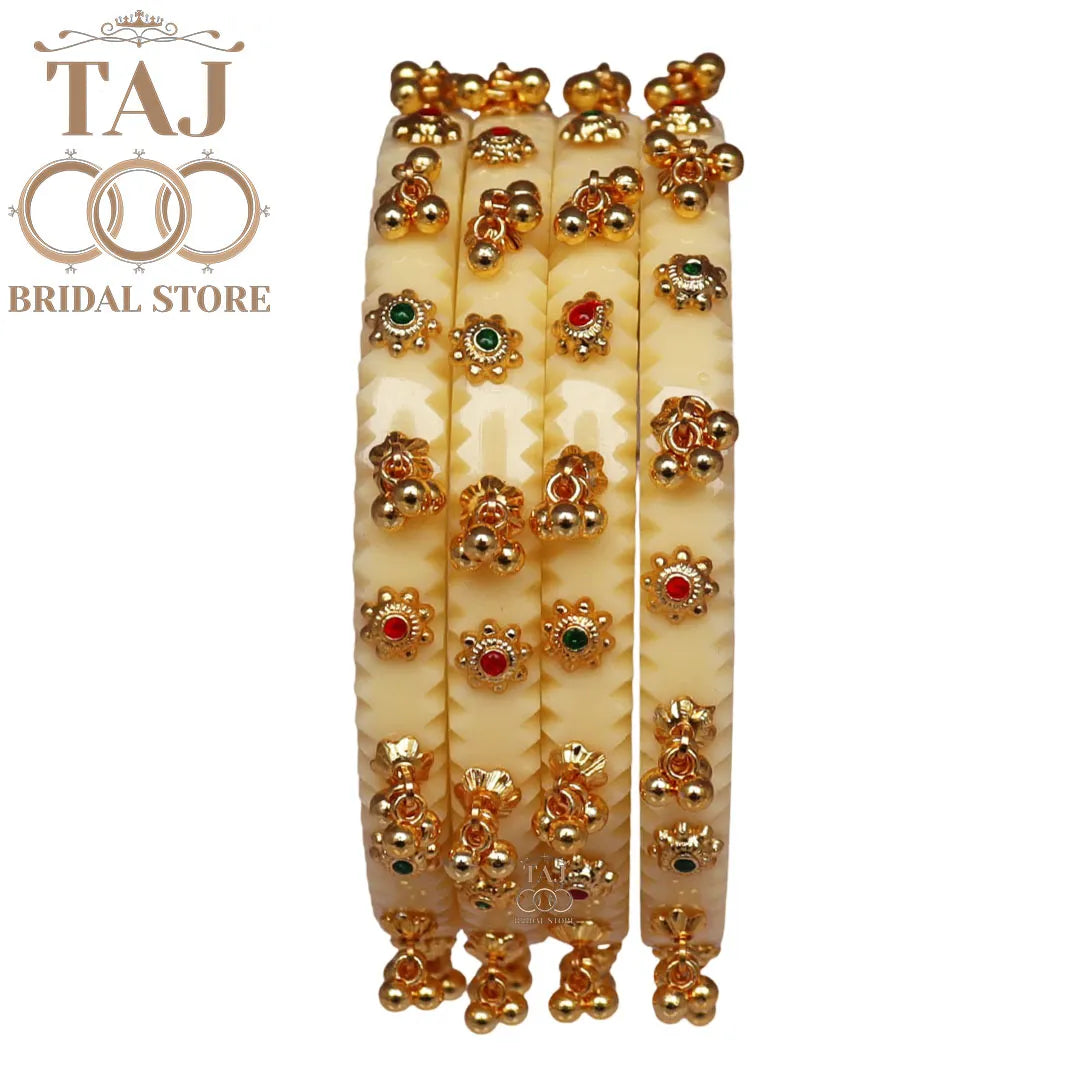 Designer Seep Kada for Girls With Beautiful Latest Design (Pack of 4)