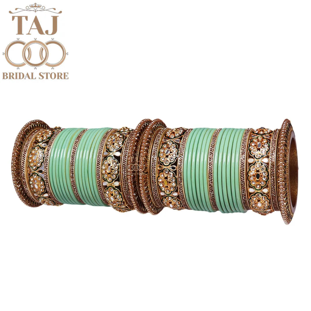 High-Quality Wedding Lac Chura Set for Elegant Look