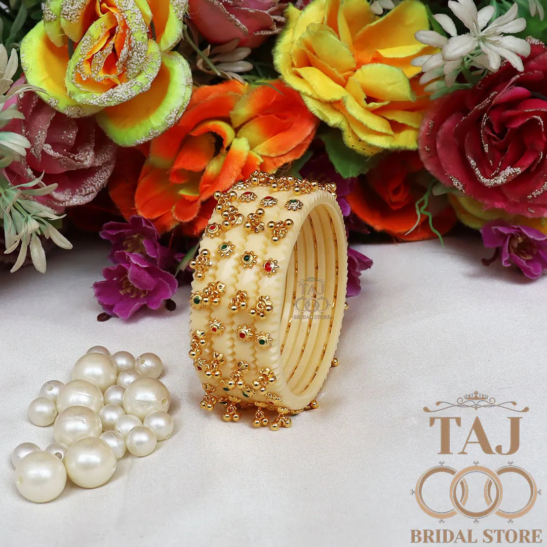 Designer Seep Kada for Girls With Beautiful Latest Design (Pack of 4)