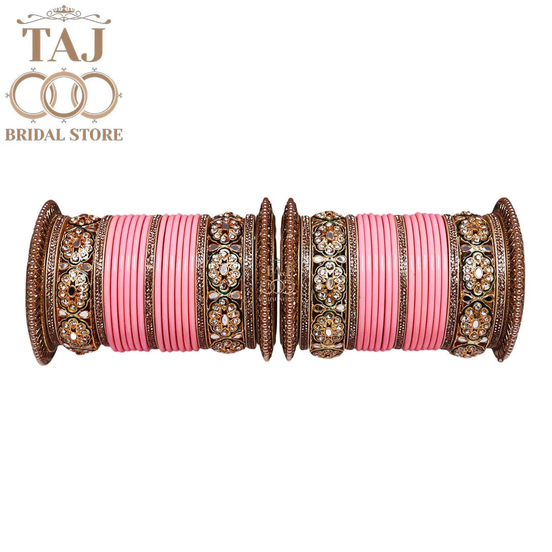 High-Quality Wedding Lac Chura Set for Elegant Look