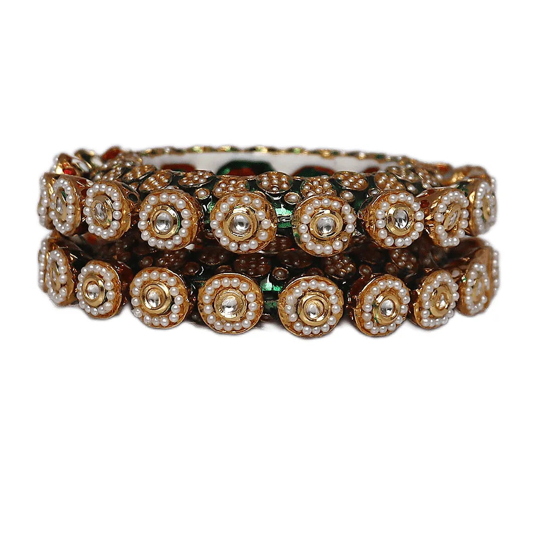 Beautiful Rajwadi Bangadi Pack of 2