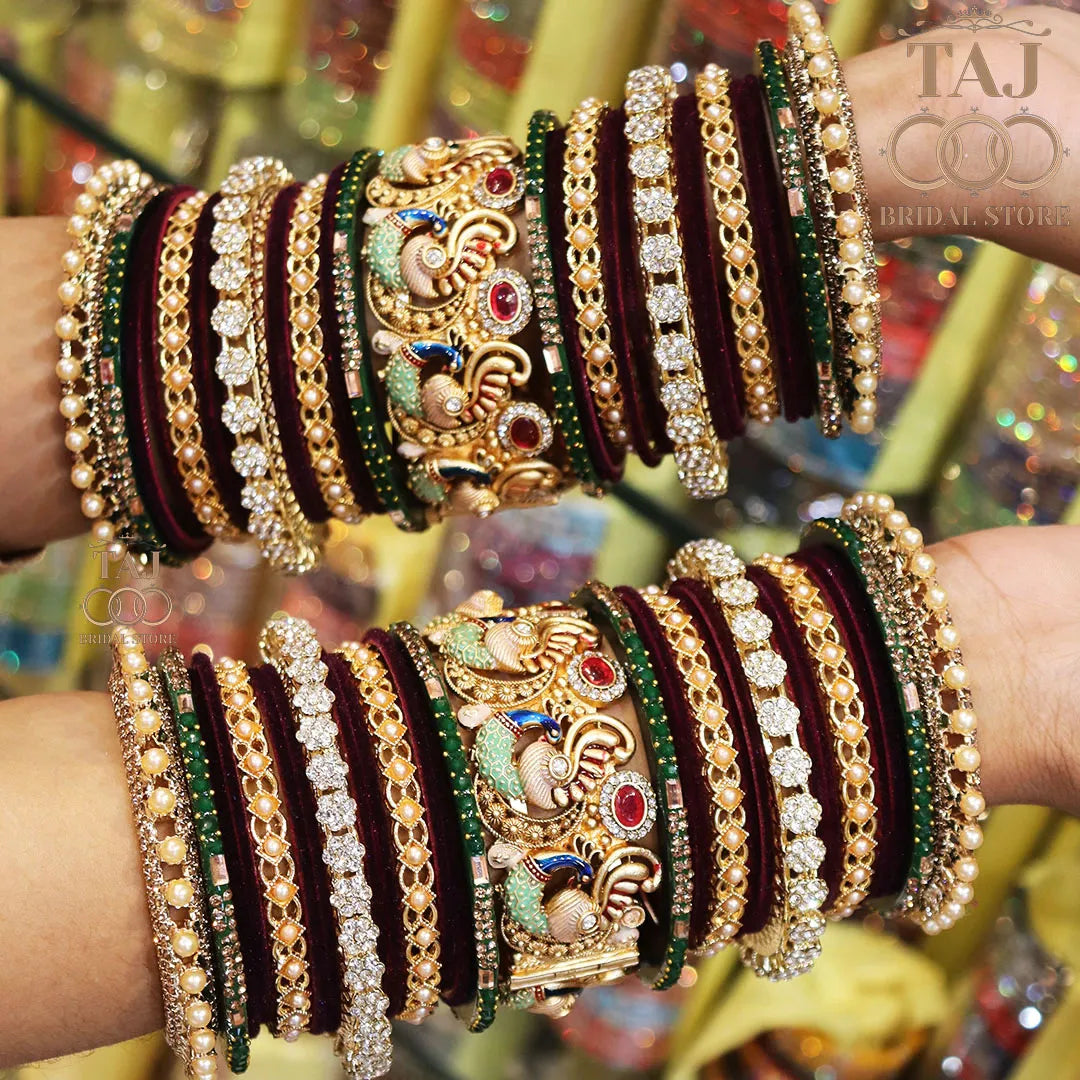 Chura Bangles Chura Fancy Bridal Chura Set Rajwadi Design Chura