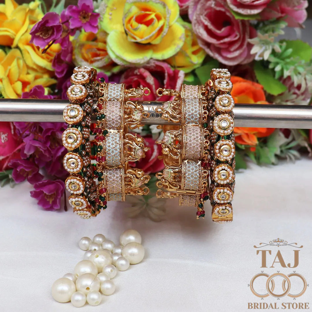 Latest metal bangles designs on sale
