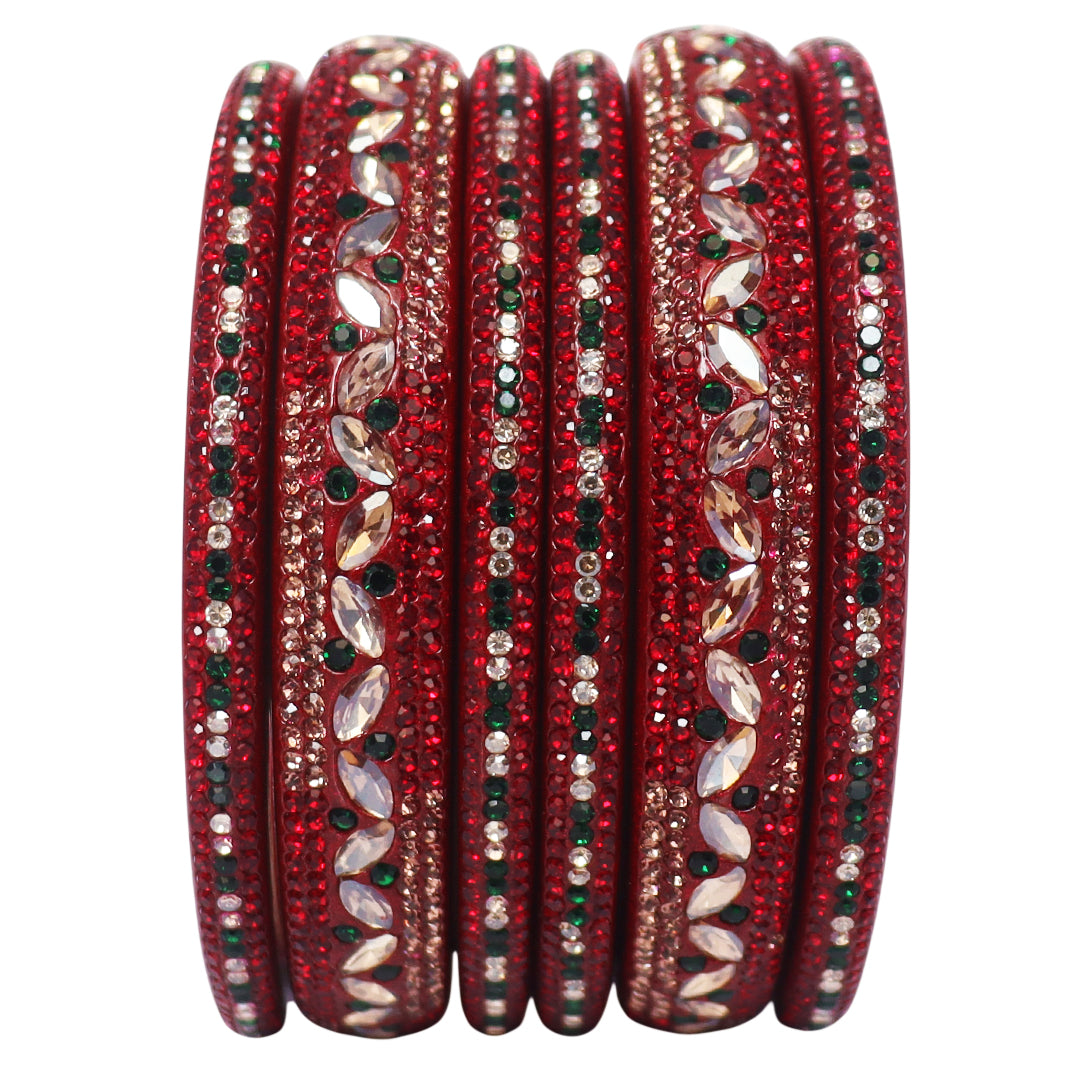 Festival Special Designer Lac Bangles Set With Latest Kundan Design