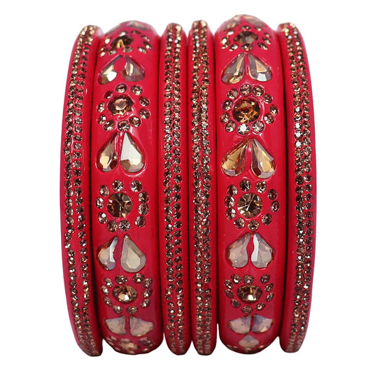 Jaipuri Handmade Lac Chura Set With Latest Kundan Design