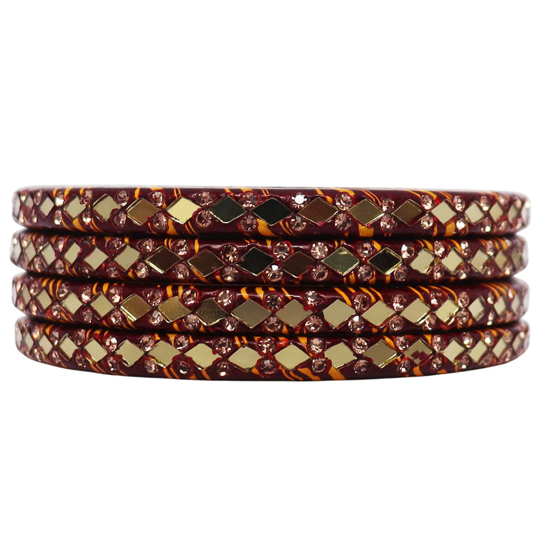 Lahariya Lac Bangles Set Rakhi Gifts for Bhabhi