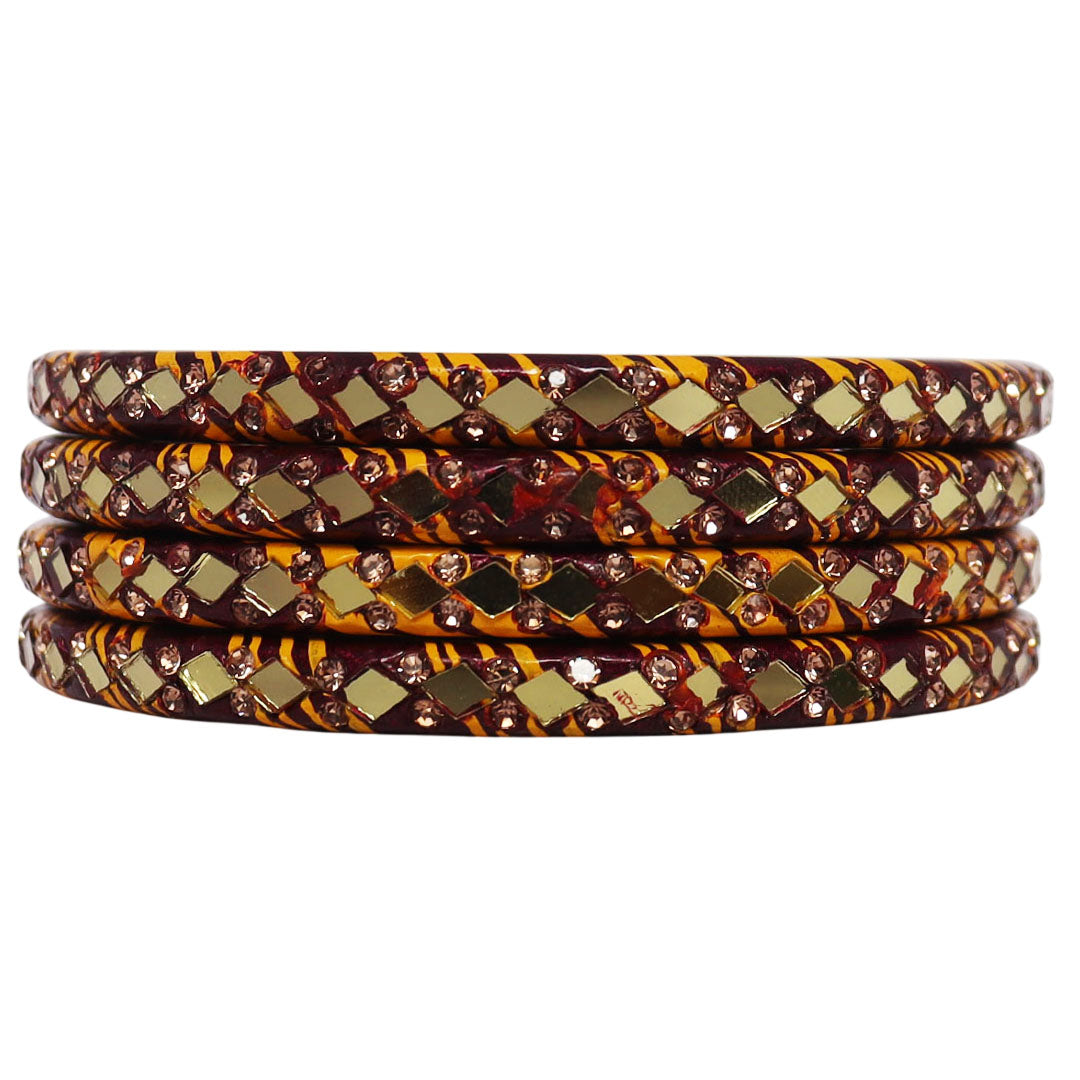 Lahariya Lac Bangles Set Rakhi Gifts for Bhabhi