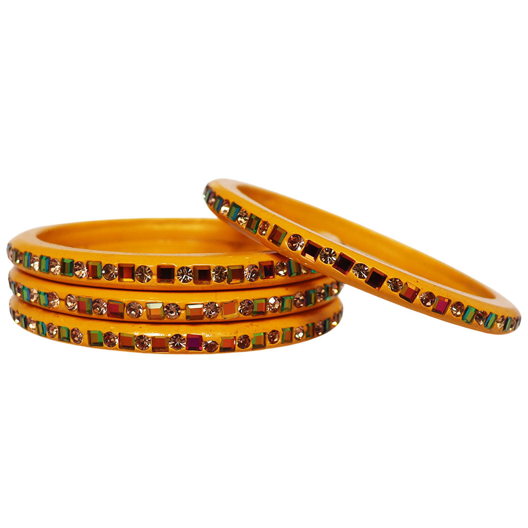Festive Special Handmade Pure Lac Bangles with Latest Stones Design