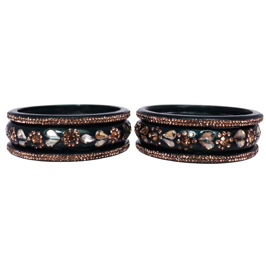Jaipuri Handmade Lac Chura Set With Latest Kundan Design
