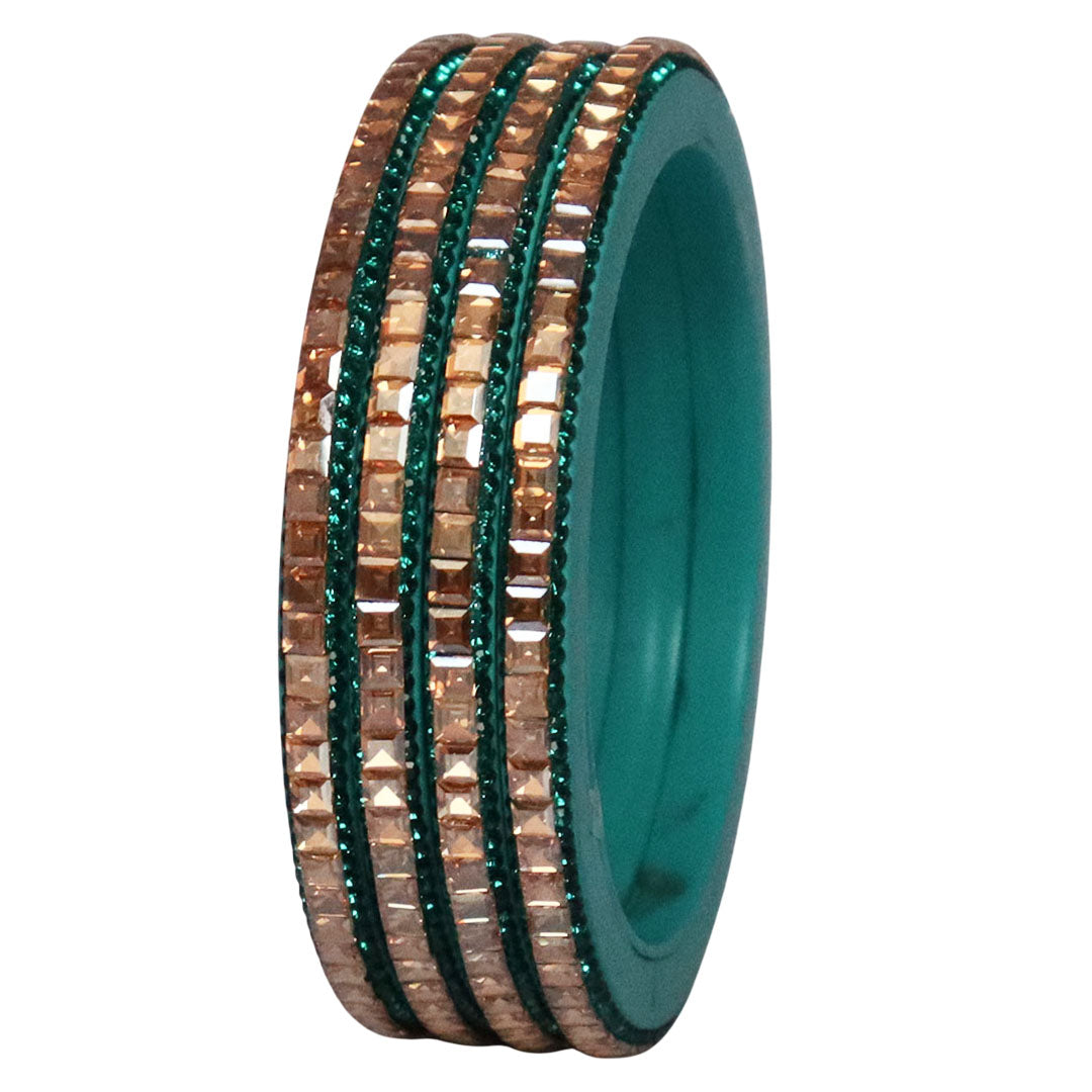 Handcrafted Lac Bangles – Rajasthani Kundan Design for Weddings