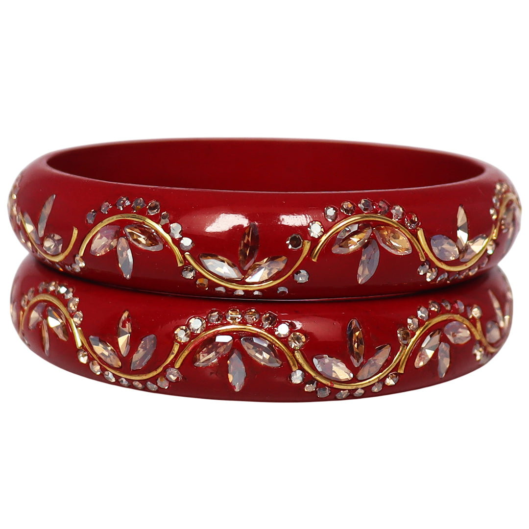 Raksha Bandhan Special Pure Lac Kada Bangles Pair