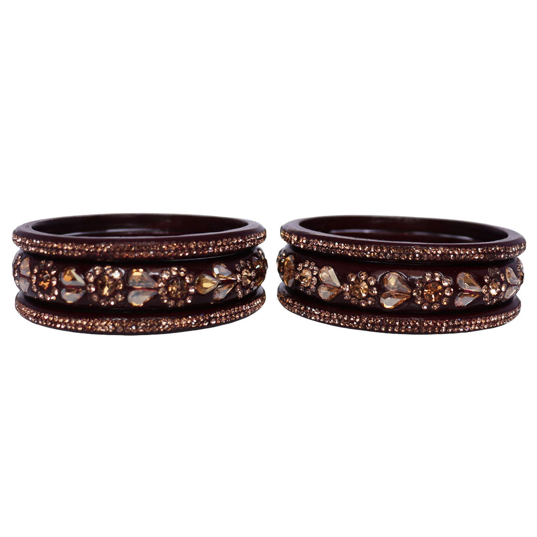 Jaipuri Handmade Lac Chura Set With Latest Kundan Design