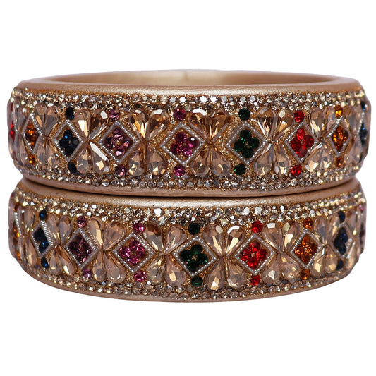 Jaipuri Designer Lac Kada Bangles For Women With Latest Kundan Design