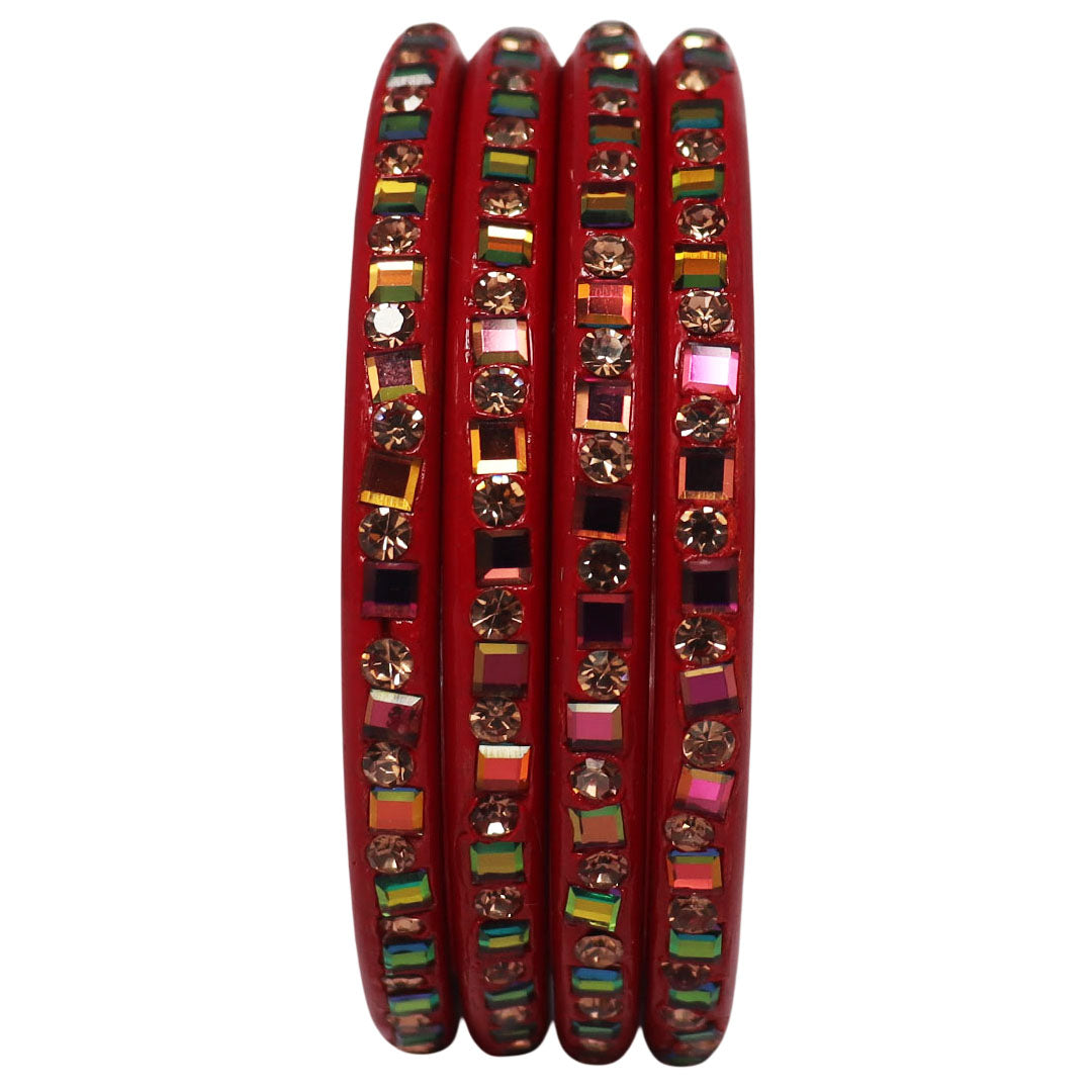 Festive Special Handmade Pure Lac Bangles with Latest Stones Design