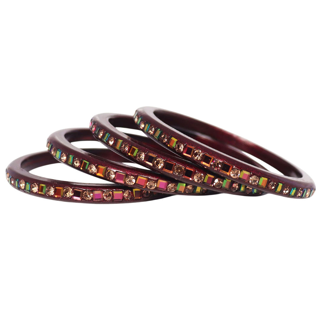 Festive Special Handmade Pure Lac Bangles with Latest Stones Design