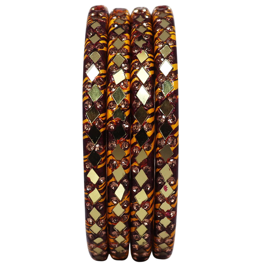 Lahariya Lac Bangles Set Rakhi Gifts for Bhabhi