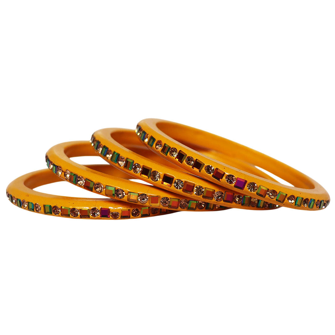 Festive Special Handmade Pure Lac Bangles with Latest Stones Design