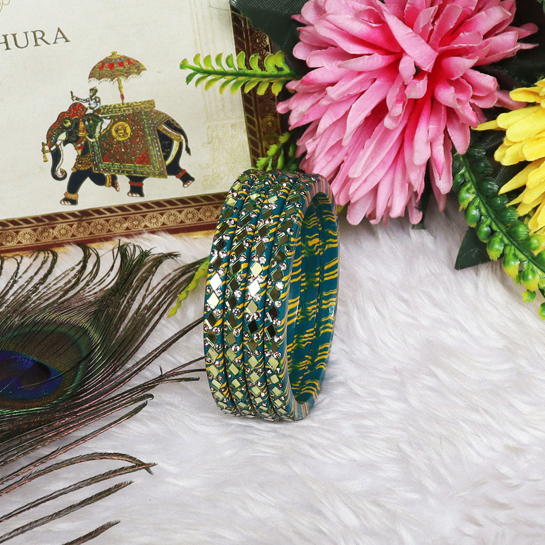 Lahariya Lac Bangles Set Rakhi Gifts for Bhabhi
