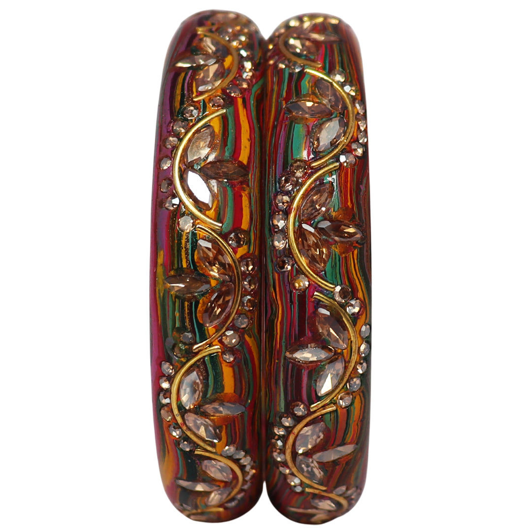 Raksha Bandhan Special Pure Lac Kada Bangles Pair