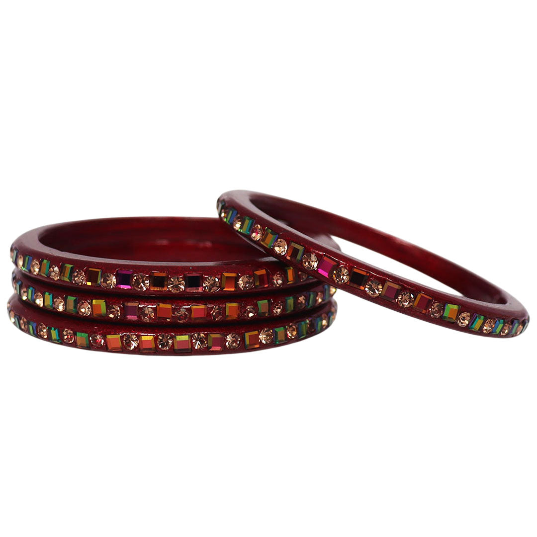 Festive Special Handmade Pure Lac Bangles with Latest Stones Design