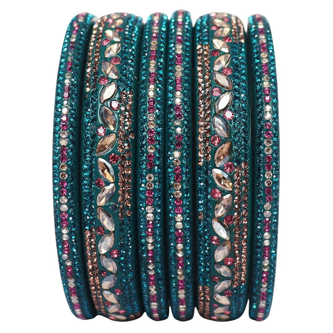 Festival Special Designer Lac Bangles Set With Latest Kundan Design