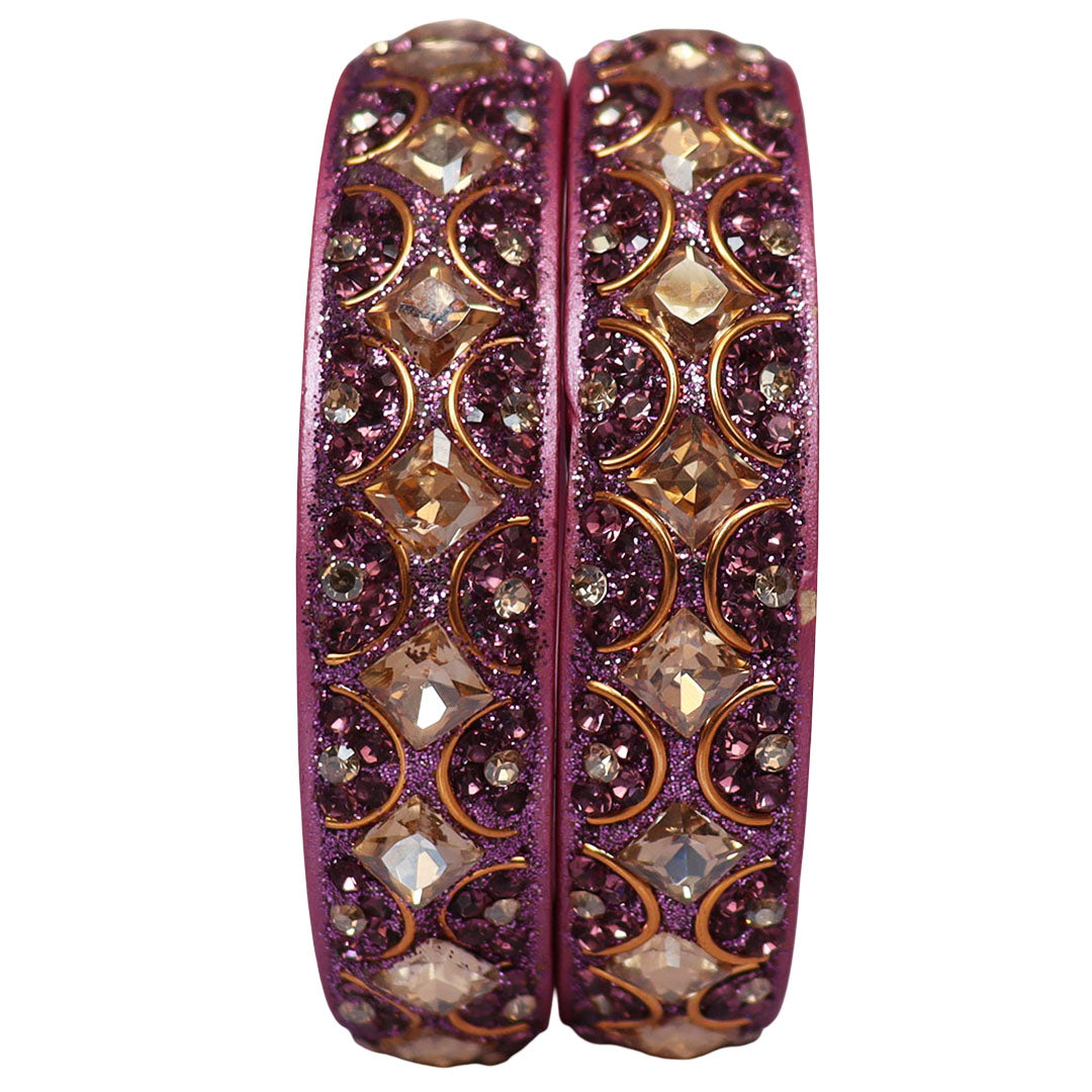 Jaipuri Fancy Lac Kada Bangles For Women With Latest Kundan Design