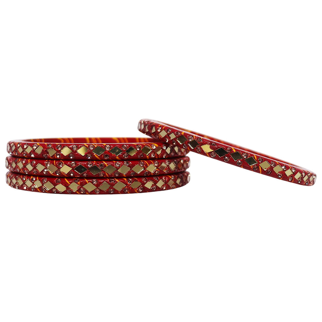 Lahariya Lac Bangles Set Rakhi Gifts for Bhabhi