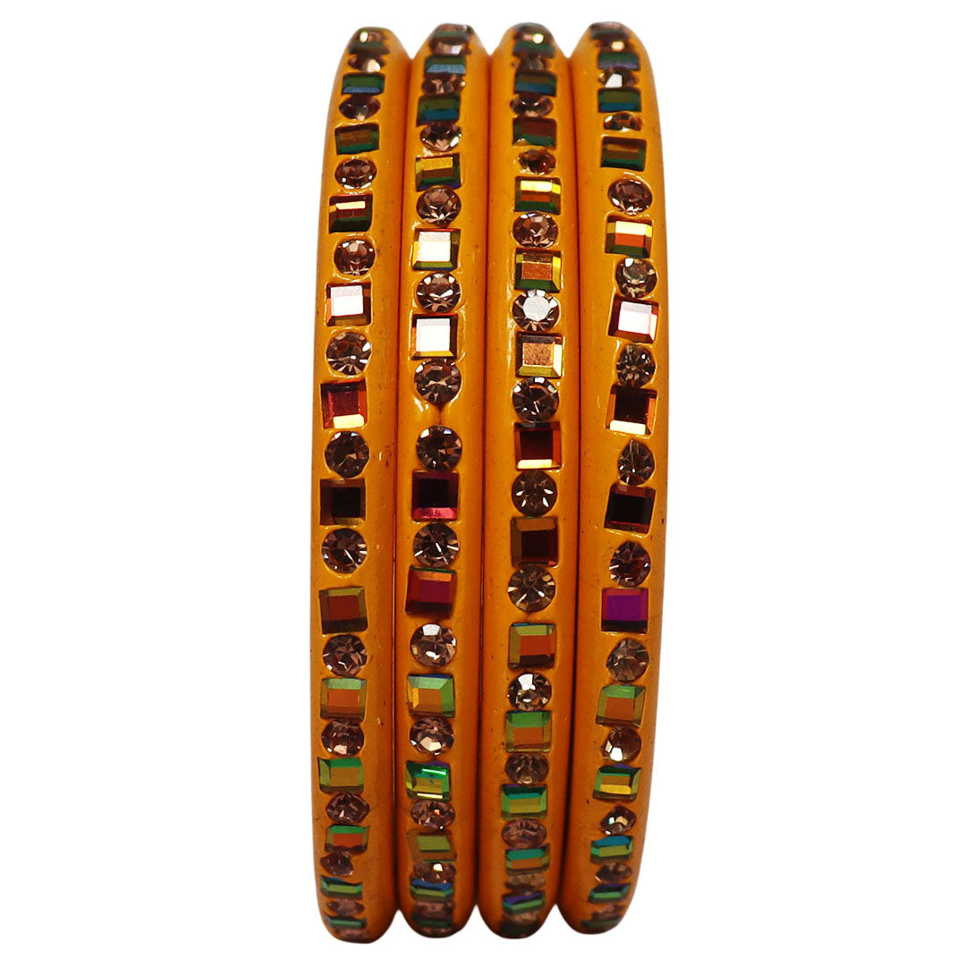 Festive Special Handmade Pure Lac Bangles with Latest Stones Design