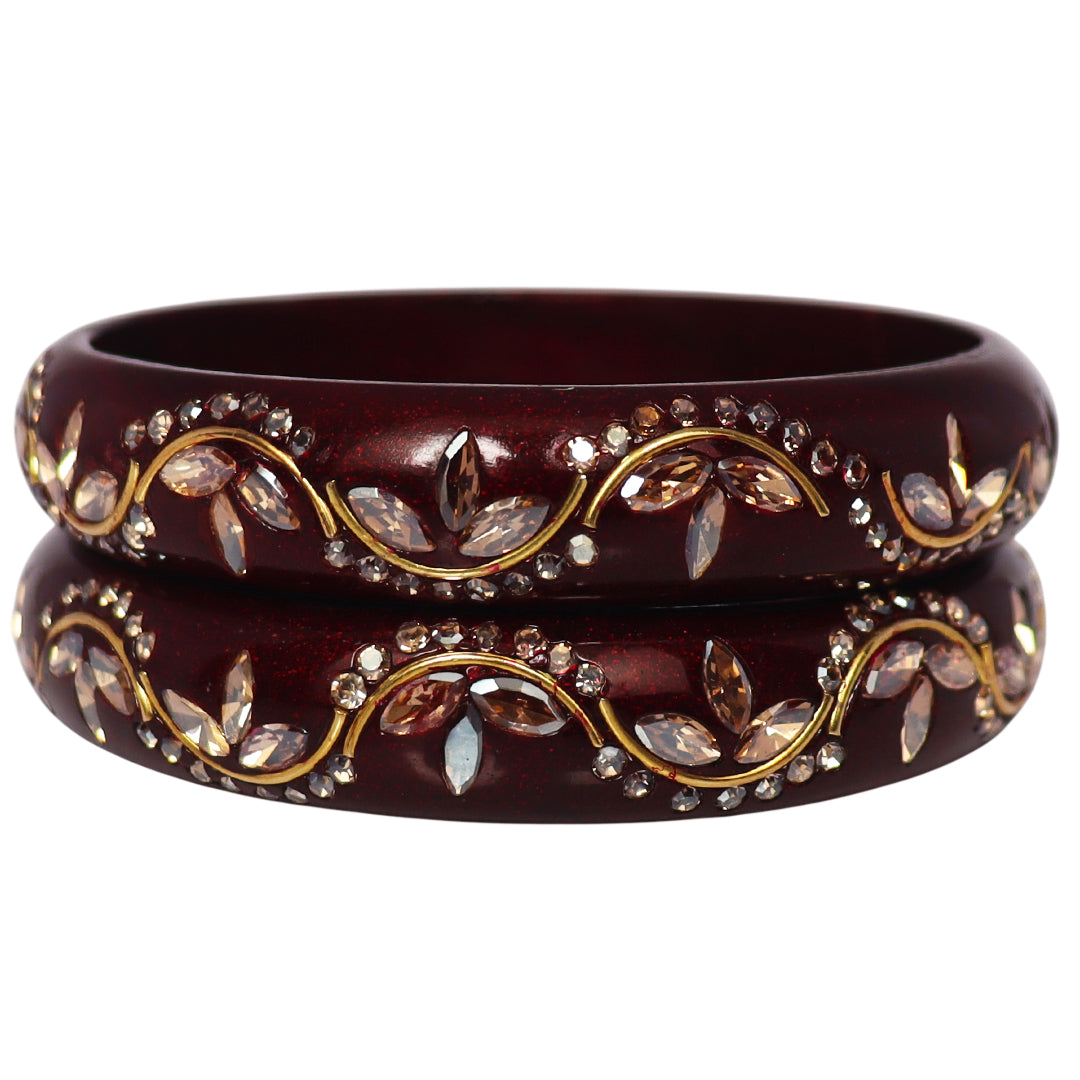 Raksha Bandhan Special Pure Lac Kada Bangles Pair