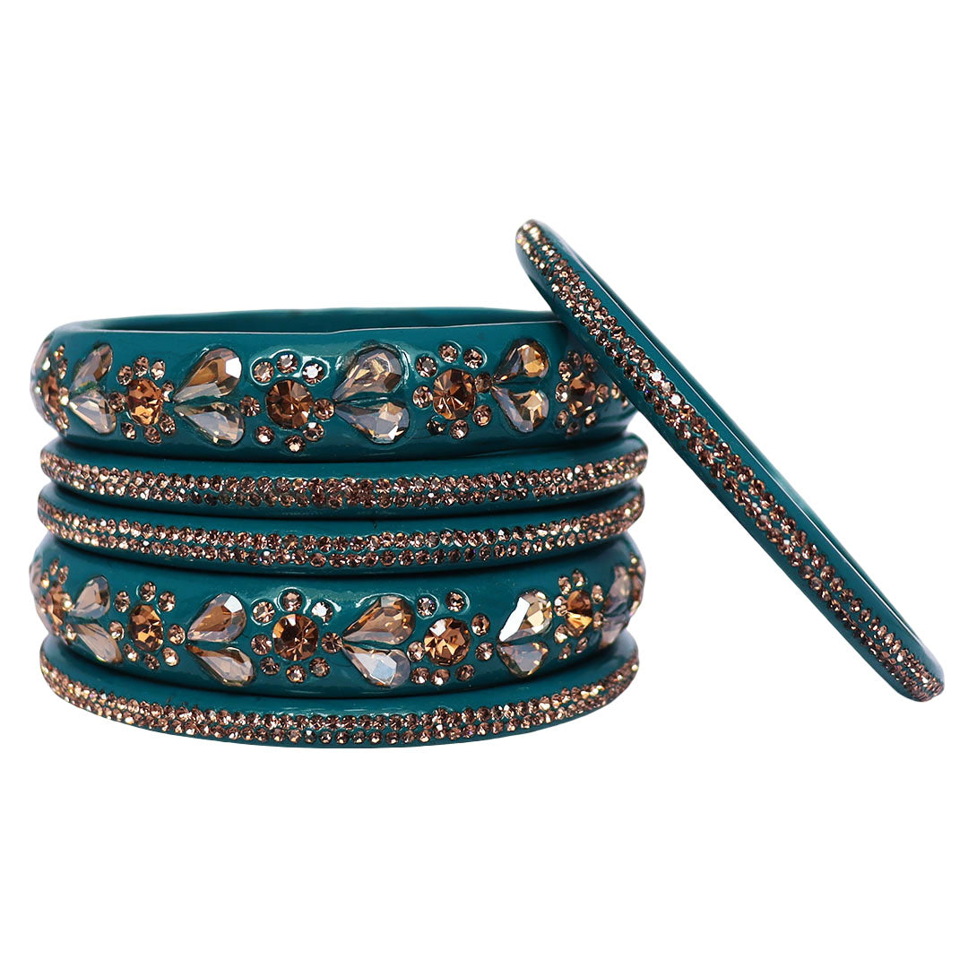 Jaipuri Handmade Lac Chura Set With Latest Kundan Design