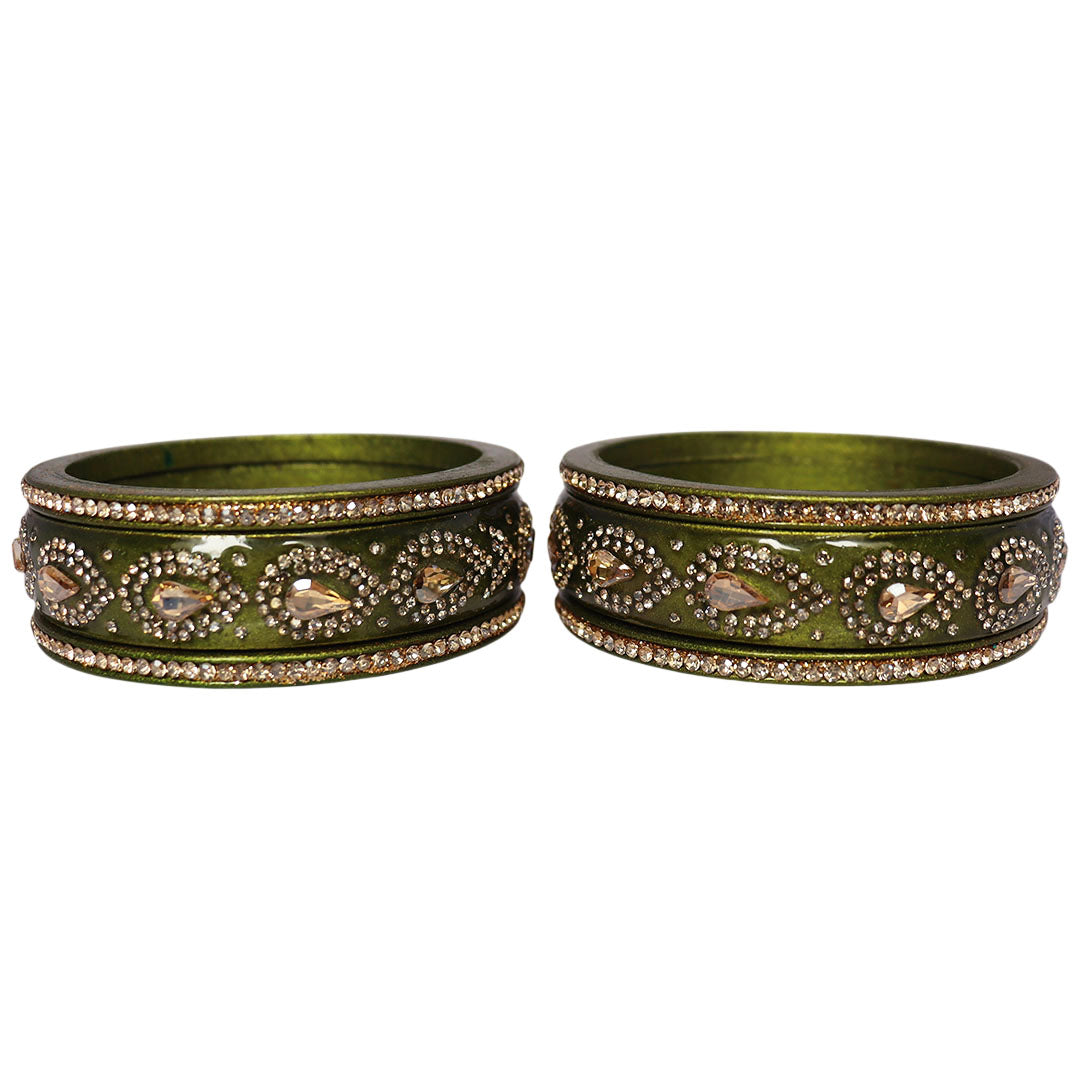 Raksha Bandhan Special Pure Lac Short Bangles Set For Sister