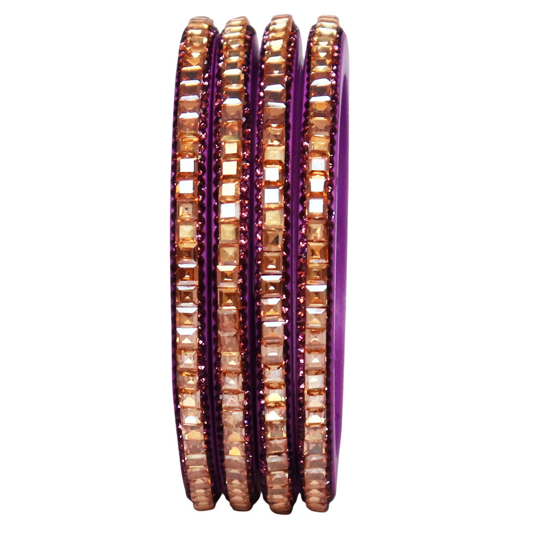 Handcrafted Lac Bangles – Rajasthani Kundan Design for Weddings