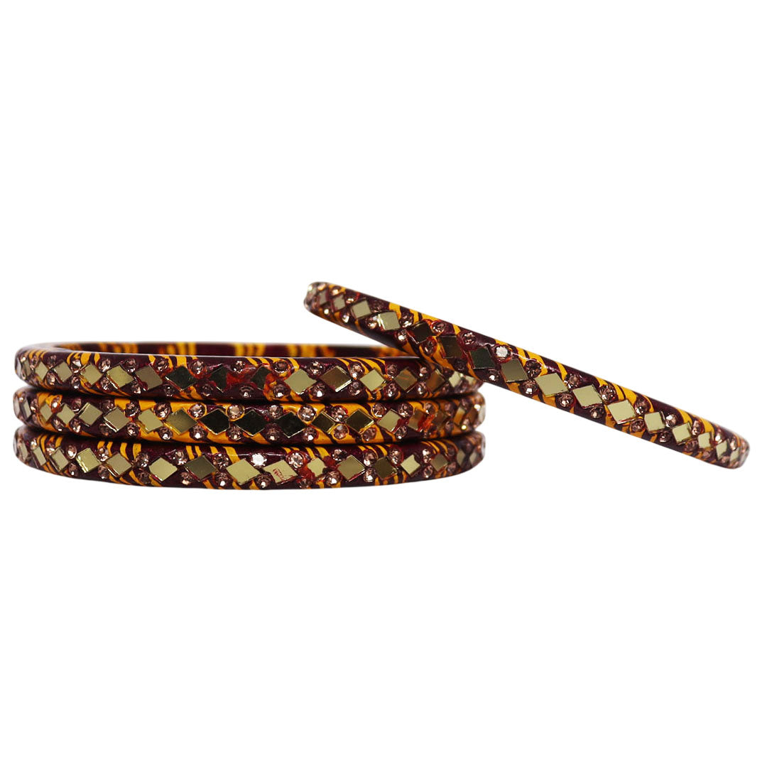 Lahariya Lac Bangles Set Rakhi Gifts for Bhabhi