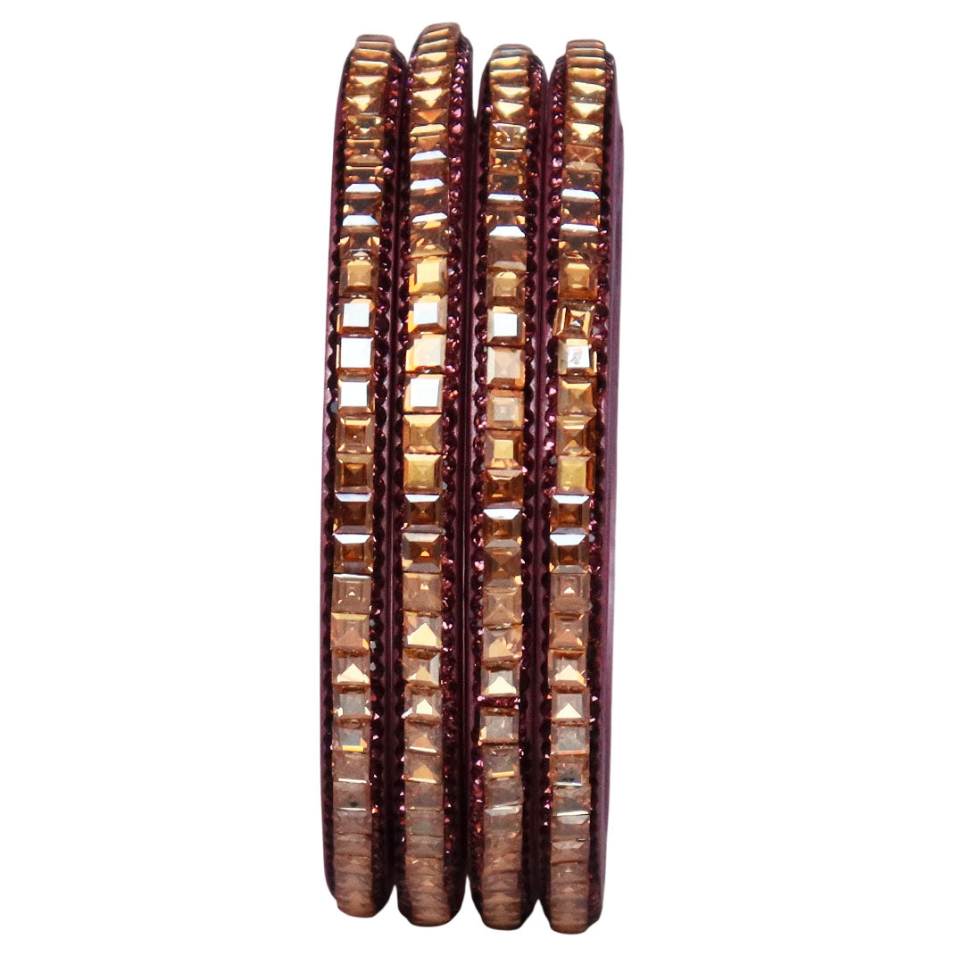 Handcrafted Lac Bangles – Rajasthani Kundan Design for Weddings