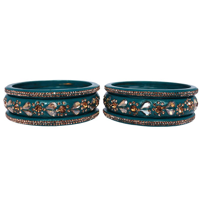 Jaipuri Handmade Lac Chura Set With Latest Kundan Design