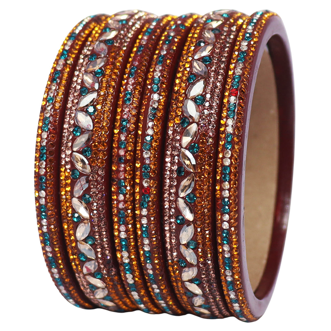 Festival Special Designer Lac Bangles Set With Latest Kundan Design