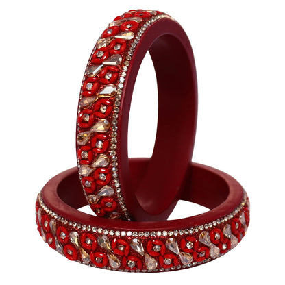 Jaipuri Handmade Lac Kada Bangles For Women With Latest Kundan Design